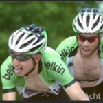 Bauke Mollema en Laurens ten Dam in actie tijdens TdF - Belkin Pro Cycling Team