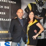 Sergei Ivanov - voormalig Amstel Gold Race winnaar - met Miss Flandrienne Cindy
